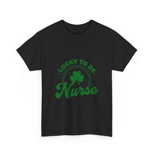 Lucky to Be a Nurse Women's T-Shirt Celebrate St Patricks Day in Style!