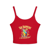 Playful & Stylish Womens Spaghetti Strap Tank Top
