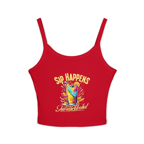 Playful & Stylish Womens Spaghetti Strap Tank Top