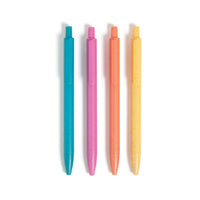 U Brands U-Eco Ballpoint Pens, 4 Count, Sunset Speckle, Medium (0.7mm) Point, Black Ink EasyOptionXY LLC