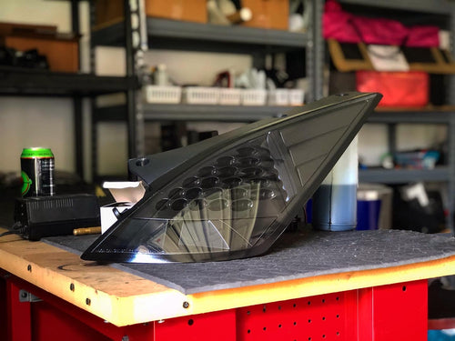 NTXGlow All Black Housing Tail Lights (Nissan 350Z)