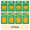 (4 pack) Ticonderoga Premium Wood Pencils, Unsharpened #2 Lead, Yellow, 24 Count EasyOptionXY LLC