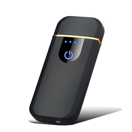 Touch Electric lighters Plasma Lighters Dual arc Lighter USB lighters Flameless Rechargeable Lighter Windproof Lighter Electric lighters for Camping,Starter, Hunting, Backpacking, Hiking Gadget For Men