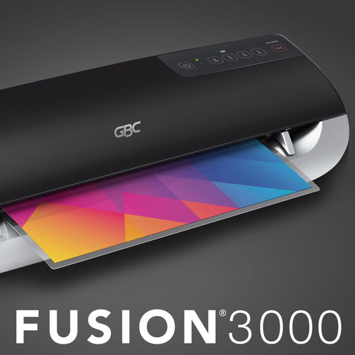 GBC Fusion 3000L 12" Laminator, 1 Min Warm-Up, 3-5 Mil, Includes 30 EZUse Laminating Pouches EasyOptionXY LLC