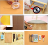 Clear Silicone Tape Traceless Washable Reusable Multipurpose Grip Tape