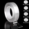 Clear Silicone Tape Traceless Washable Reusable Multipurpose Grip Tape