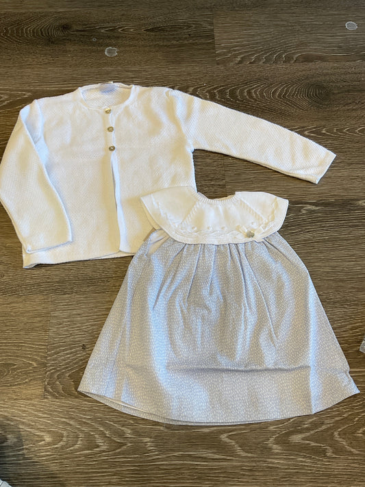 Paz Rodriguez Newborn Woven Short Dress | LeTank NYC