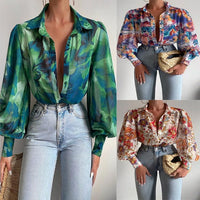 Long Sleeved Single Breasted Casual Top | Colorful Cowgirl Fashion for Every Day