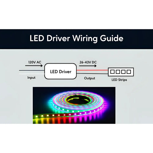 15W LED Driver with Dimmer | 120V AC to 26-43V DC Triac Dimmable