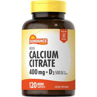Sundance Petite Calcium Citrate, 400 Mg, 120 Caps