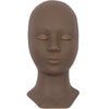Eyelash Extensions Mannequin Head and Eyelids Training Combo Pack