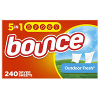Bounce Fabric Softener Sheets, Outdoor Fresh, 240 Count EasyOptionXY LLC
