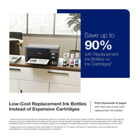 Epson EcoTank ET-2400 Wireless Color All-in-One Cartridge-Free Supertank Printer with Scan and Copy EasyOptionXY LLC