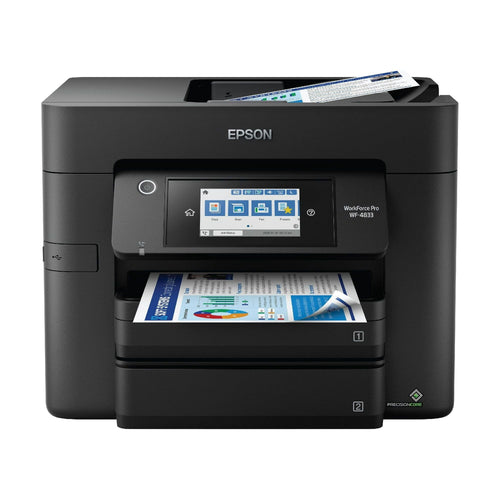 Epson WorkForce Pro WF-4833 Wireless All-in-One Printer with Auto 2-Sided Print, Copy, Scan and Fax, 50-Page ADF, 500-Sheet Paper Capacity, and 4.3" Color Touchscreen EasyOptionXY LLC