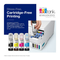 Epson EcoTank ET-2800 Wireless Color All-in-One Cartridge-Free Supertank Printer with Scan and Copy ? The Ideal Basic Home Printer - White EasyOptionXY LLC