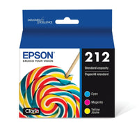EPSON 212 Claria Ink Standard Capacity Color Combo Pack (T212520-S) Works with WorkForce WF-2830, WF-2850, Expression XP-4100, XP-4105 EasyOptionXY LLC
