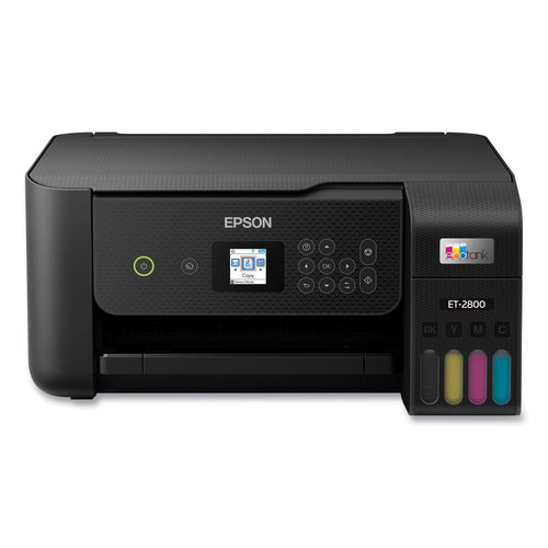 Epson EcoTank ET-2800 Wireless Color All-in-One Cartridge-Free Supertank Printer with Scan and Copy ? The Ideal Basic Home Printer - Black EasyOptionXY LLC