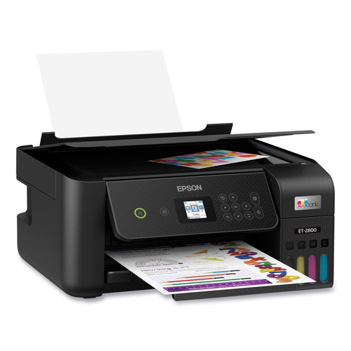 Epson EcoTank ET-2800 Wireless Color All-in-One Cartridge-Free Supertank Printer with Scan and Copy ? The Ideal Basic Home Printer - Black EasyOptionXY LLC
