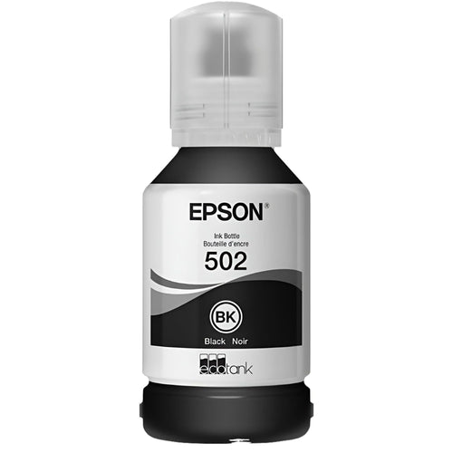 EPSON 502 EcoTank Ink Ultra-high Capacity Bottle Black Works with ET-2750, ET-2760, ET-2850, ET-3750, ET-3760, ET-3850, ET-4850, and other select EcoTank models EasyOptionXY LLC