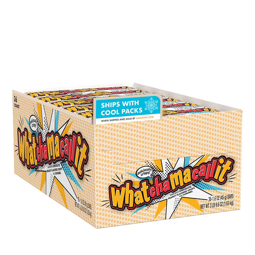 Whatchamacallit Peanut, Caramel, Milk Chocolate Candy Bar 1.6 Oz
