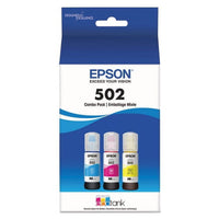 EPSON T502 EcoTank Genuine Ink Ultra-high Capacity Bottle Color Combo Pack EasyOptionXY LLC