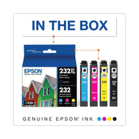 EPSON T232 Claria Genuine Ink High Capacity Black & Standard Color Cartridge Combo Pack EasyOptionXY LLC