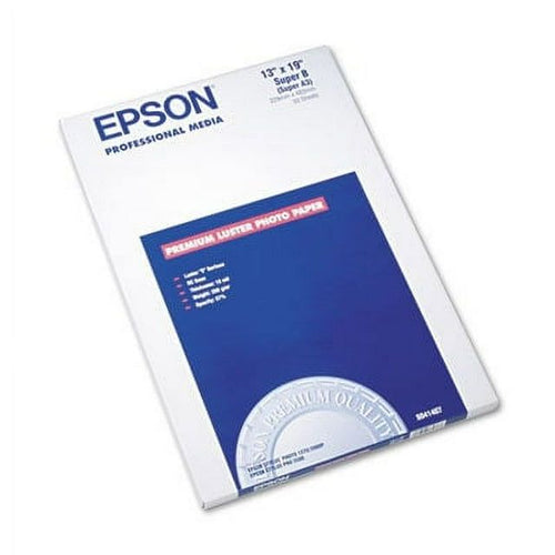 Epson S041407 Photo Paper Super B - 13" x 19" - Luster - 97 Brightness - 50 Sheet EasyOptionXY LLC
