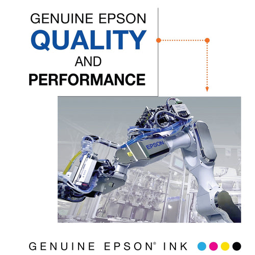 EPSON 802 DURABrite Ultra Ink Standard Capacity Black & Color Cartridge Combo Pack (T802120-BCS) Works with WorkForce Pro WF-4720, WF-4730, WF-4734, WF-4740 EasyOptionXY LLC