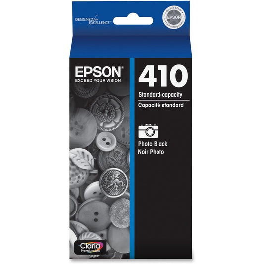 Epson EPST410120S 410, Photo Black Ink Cartridge (T410120), 1 Each EasyOptionXY LLC