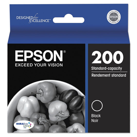 Epson T200120-S (200) DURABrite Ultra Ink, 175 Page-Yield, Black EasyOptionXY LLC