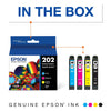 EPSON 202 Claria Ink Standard Capacity Black & Color Cartridge Combo Pack (T202120-BCS) Works with WorkForce WF-2860, Expression XP-5100 EasyOptionXY LLC