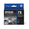 EPSON 78 Claria Hi-Definition Ink Standard Capacity Black Cartridge (T078120-S) Works with Artisan 50, Photo R260, R280, R380, RX580, RX595, RX680 EasyOptionXY LLC