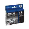 EPSON 78 Claria Hi-Definition Ink Standard Capacity Black Cartridge (T078120-S) Works with Artisan 50, Photo R260, R280, R380, RX580, RX595, RX680 EasyOptionXY LLC