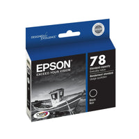 EPSON 78 Claria Hi-Definition Ink Standard Capacity Black Cartridge (T078120-S) Works with Artisan 50, Photo R260, R280, R380, RX580, RX595, RX680 EasyOptionXY LLC