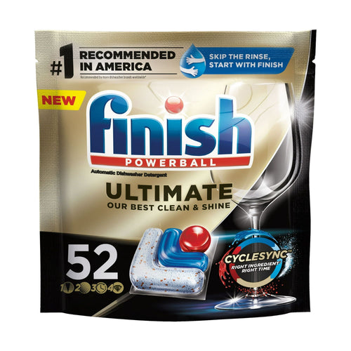 Finish Ultimate Dishwasher Detergent- 52 Count - Dishwashing Tablets - Dish Tabs EasyOptionXY LLC