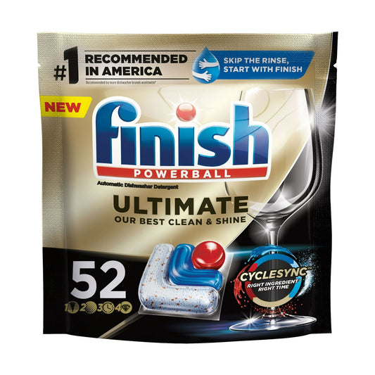 Finish Ultimate Dishwasher Detergent- 52 Count - Dishwashing Tablets - Dish Tabs EasyOptionXY LLC