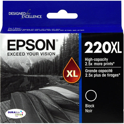 EPSON T220 DURABrite Ultra Genuine Ink High Capacity Black Cartridge EasyOptionXY LLC