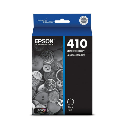 EPSON 410 Claria Premium Ink Standard Capacity Black (T410020-S) Works with Expression Premium XP-530, XP-630, XP-640, XP-7100, XP-830 EasyOptionXY LLC
