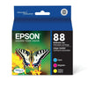 EPSON 88 DURABrite Ultra Ink Color Combo Pack For CX-4400, CX-4450, CX-7400, CX-7450, N-10, N-11, NX-100, NX-105, NX-110, NX-115, NX-200, NX-215, NX-300, NX-305, NX-400, NX-415 EasyOptionXY LLC