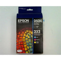 EPSON T252 DURABrite Ultra Genuine Ink High Capacity Black & Standard Color Cartridge Combo Pack EasyOptionXY LLC