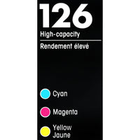 EPSON 126 DURABrite Ultra Ink Color Combo Pack For WF-3520, WF-3530, WF-3540, WF-520, WF-545, WF-630, WF-633, WF-635, WF-645, WF-7010, WF-7510, WF-7520, WF-840, WF-845 and other select models EasyOptionXY LLC