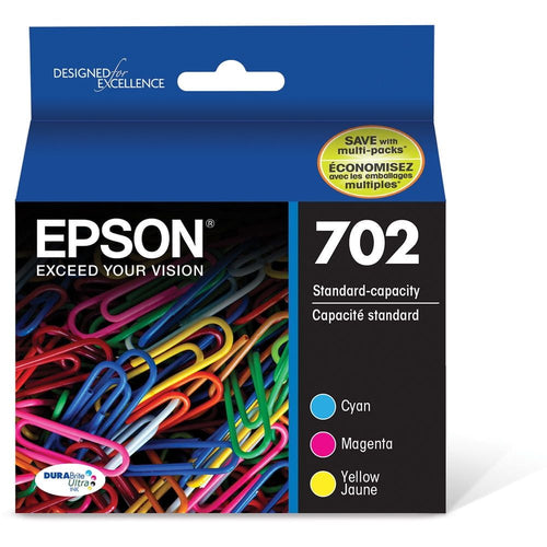 EPSON T702 DURABrite Ultra Genuine Ink Standard Capacity Color Combo Pack EasyOptionXY LLC