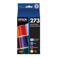 EPSON 273 Claria Ink Standard Capacity Photo Black & Color Combo Pack (T273520-S) Works with Expression Premium XP-520, XP-600, XP-610, XP-620, XP-800, XP-810, XP-820 EasyOptionXY LLC