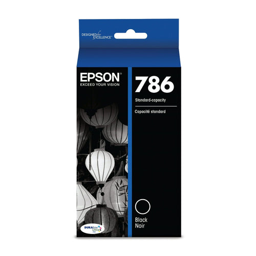 EPSON 786 DURABrite Ultra Ink Standard Capacity Black Cartridge (T786120-S) Works with WorkForce WF-5110, WF-5190, WF-5620, WF-5690 EasyOptionXY LLC