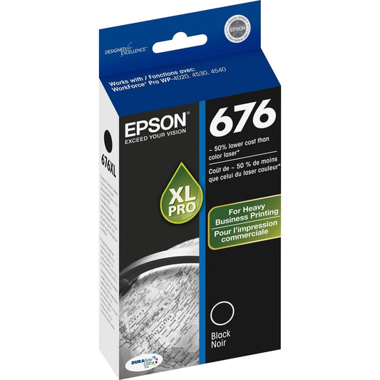 Epson, EPST676XL120, EPST676XL120/220/320/420 Ink Cartridges, 1 Each EasyOptionXY LLC