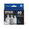 EPSON 60 DURABrite Ultra Ink Standard Capacity Black Cartridge (T060120-S) Works with Stylus C-68, C-88, C-88+, CX-3800, CX-3810, CX-4200, CX-4800, CX-5800F, CX-7800 EasyOptionXY LLC