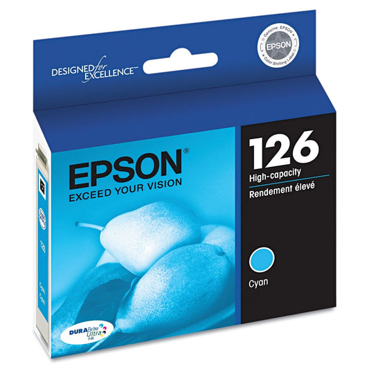 Epson T126220 (126) DURABrite Ultra High-Yield Ink, Cyan EasyOptionXY LLC