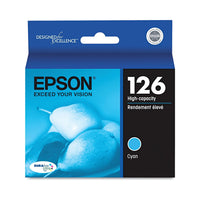 Epson T126220 (126) DURABrite Ultra High-Yield Ink, Cyan EasyOptionXY LLC