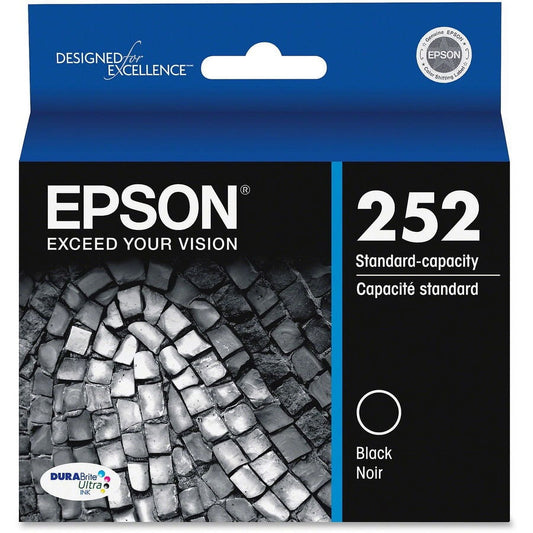 EPSON T252 DURABrite Ultra Genuine Ink Standard Capacity Black Cartridge EasyOptionXY LLC