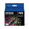Epson 702 Standard-capacity Black/Color Combo Pack Ink Cartridge for WF-3720 & WF-3733 EasyOptionXY LLC